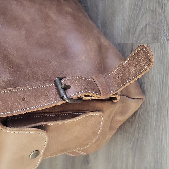 Roots Tribe Leather Back Pack - Picture 8 of 16